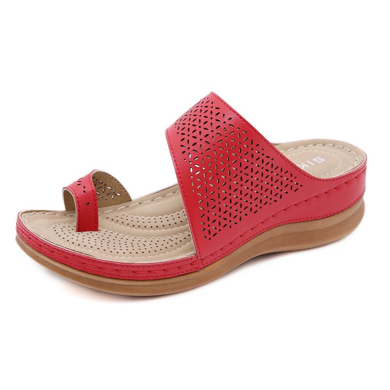 PU Flip Wedge Sandals Casual Large Size Retro Sandal for Women Solid Color Female Beach Sandal Shoes, Beige
PU Flip Wedge Sandals Casual Large Size Retro Sandal for Women Solid Color Female Beach Sandal Shoes, Beige