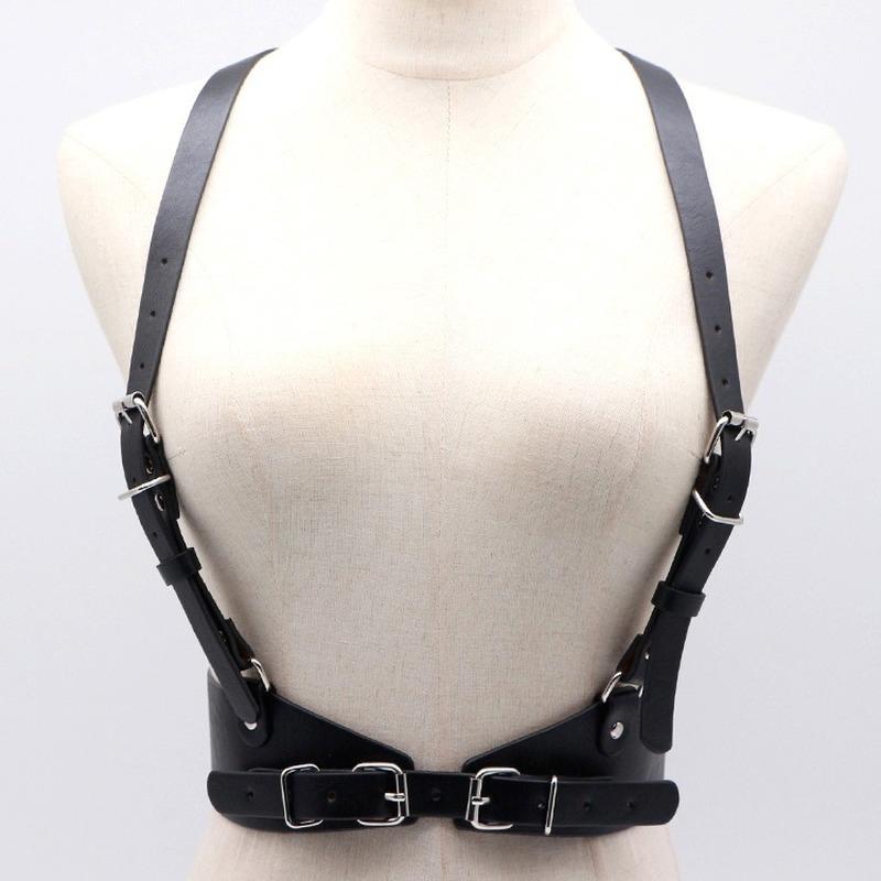 Belts Fashion Pu Leather Body Bondage Female Punk Style Harajuku O-Ring Garters Belt Cage Sculpting Harness Waisband Strap Suspenders, Black;brown
Belts Fashion Pu Leather Body Bondage Female Punk Style Harajuku O-Ring Garters Belt Cage Sculpting Harness Waisband Strap Suspenders, Black;brown