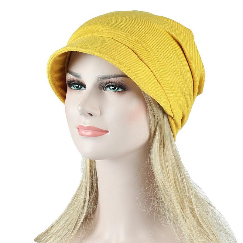 Autumn Cotton Hat Visor for Women Winter Beanie Korean Style Solid Chemo Hat Spring Travel Cap Fishermen Breathable, Yellow
Autumn Cotton Hat Visor for Women Winter Beanie Korean Style Solid Chemo Hat Spring Travel Cap Fishermen Breathable, Yellow