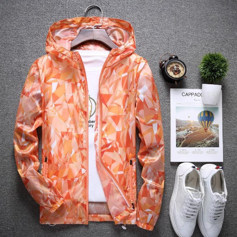 Unisex coat Sunscreen skin clothing camouflage hiking jackets windproof sun protection UV outdoor sports rain coats2656368