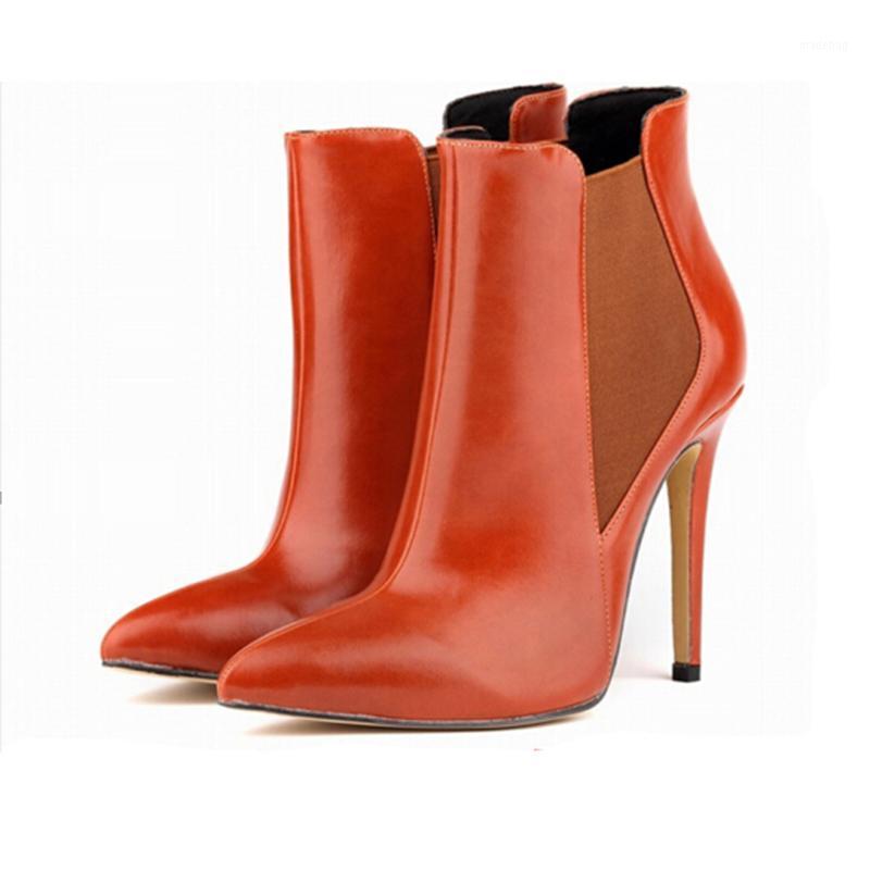 Fashion Soft Fine Oil Leather High Heel Ankle Women Boots Sexy Ladies Autumn Winter Warm Boots Shoes Plus Size W8181
Fashion Soft Fine Oil Leather High Heel Ankle Women Boots Sexy Ladies Autumn Winter Warm Boots Shoes Plus Size W8181