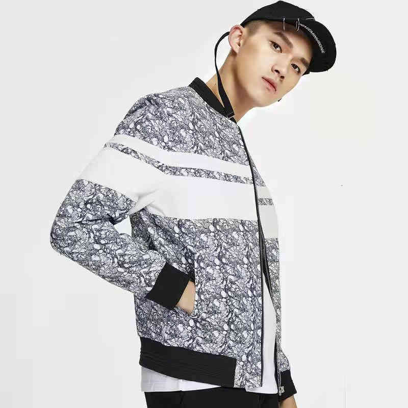 Men' Jackets men' Baseball Jacket Stripe Print zipper uniform fashion with high-quality winter warm clothes VIBV
Men' Jackets men' Baseball Jacket Stripe Print zipper uniform fashion with high-quality winter warm clothes VIBV