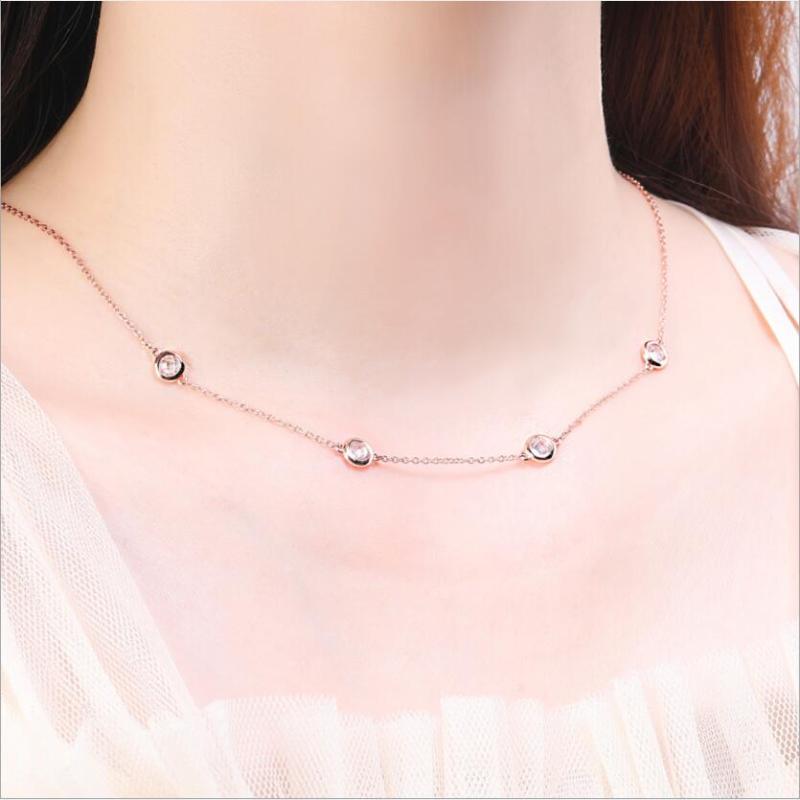 Hot sale simple style women necklace without pendant 925 sliver material lady necklace
Hot sale simple style women necklace without pendant 925 sliver material lady necklace