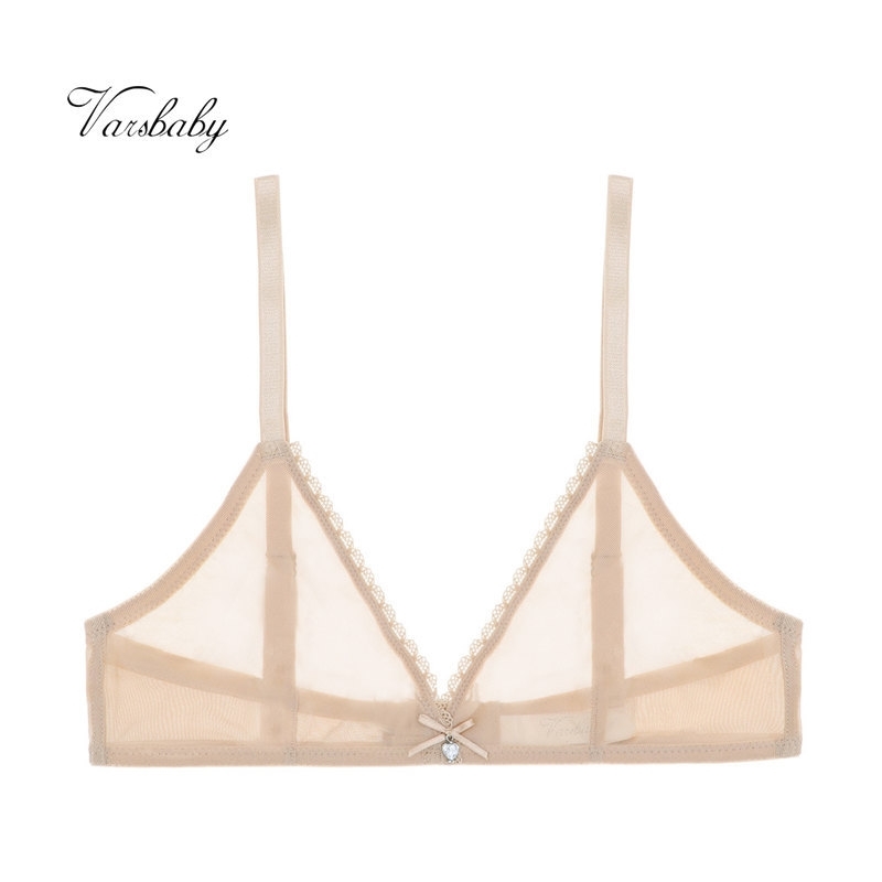 Varsbaby sexy unlined transparent underwear see-through yarn comfortable S M L XL bras 201202, Beige
Varsbaby sexy unlined transparent underwear see-through yarn comfortable S M L XL bras 201202, Beige