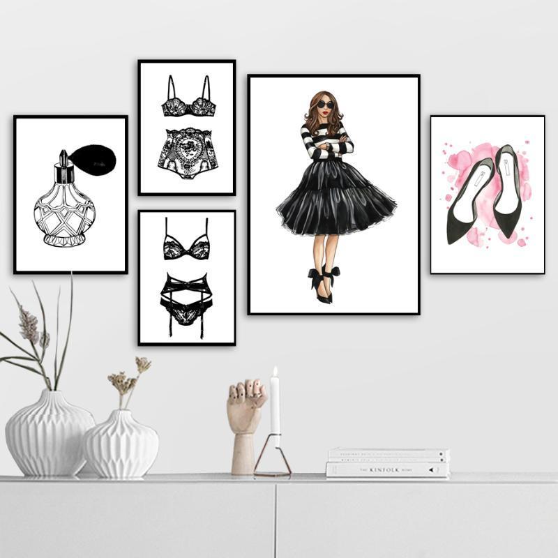 Fashion Woman Sexy Underwear Shoes Wall Art Canvas Painting Nordic Posters And Prints Wall Pictures For Living Room Home Decor1
Fashion Woman Sexy Underwear Shoes Wall Art Canvas Painting Nordic Posters And Prints Wall Pictures For Living Room Home Decor1
