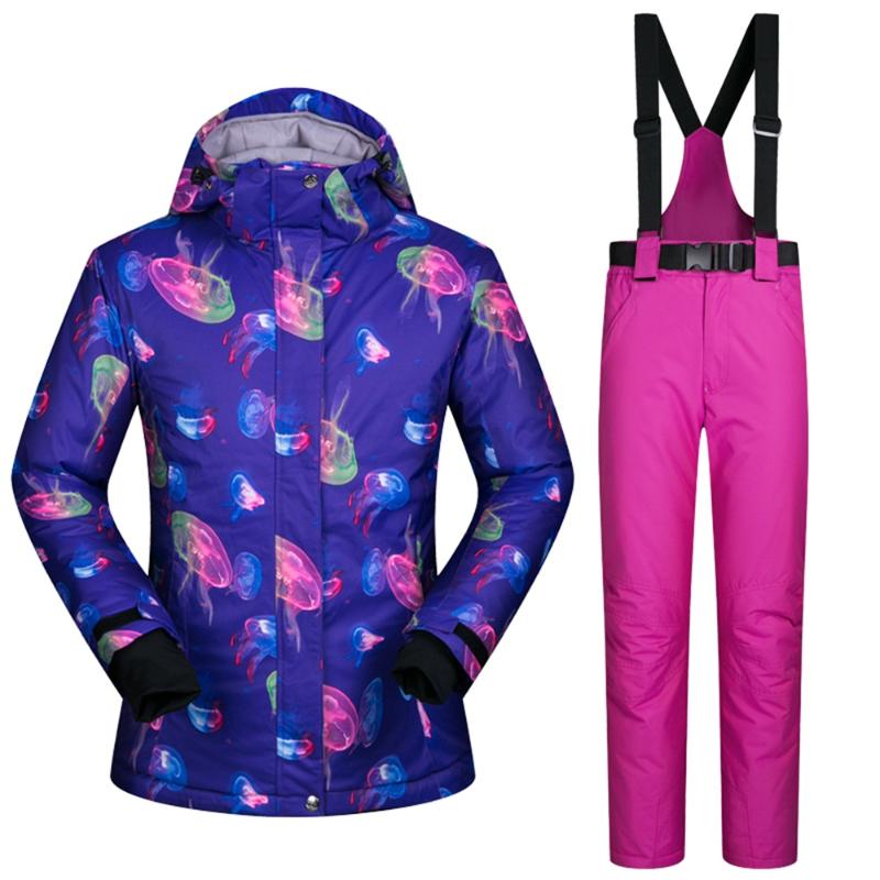 Dropshipping Sportwear Female Ski Suit Waterproof Women Winter Ski wear Top Hoodie Jacket Strap Pants snow jacket and pants
Dropshipping Sportwear Female Ski Suit Waterproof Women Winter Ski wear Top Hoodie Jacket Strap Pants snow jacket and pants