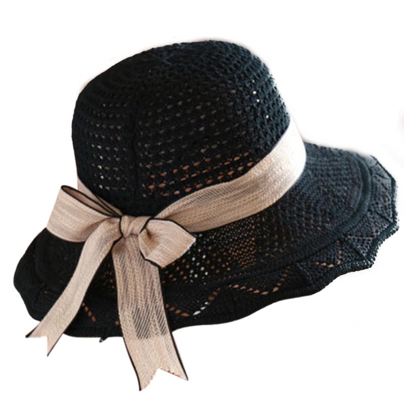 Fashion Casual Wide Brim Summer Straw Hat Beach Floppy Sun Visor Ribbon Foldable Caps Outdoor Stripe Women, Black
Fashion Casual Wide Brim Summer Straw Hat Beach Floppy Sun Visor Ribbon Foldable Caps Outdoor Stripe Women, Black