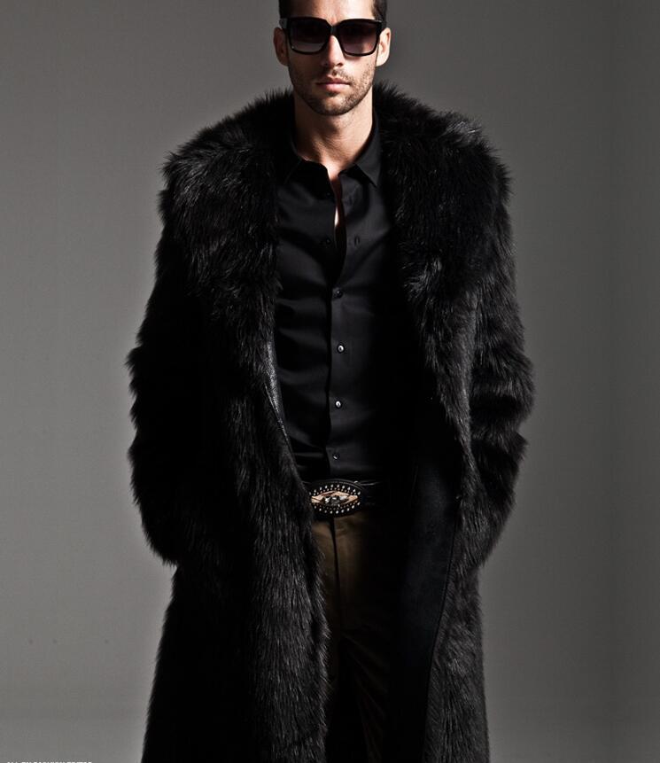 2021 Autumn and Winter Men' Faux Fur Large Lapel Fur Long Men' Faux Jacket Plus Size Overcoat Mens Clothing, Blcak
2021 Autumn and Winter Men' Faux Fur Large Lapel Fur Long Men' Faux Jacket Plus Size Overcoat Mens Clothing, Blcak