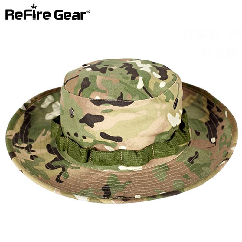 Tactical US Army Camouflage Bucket Hat Men Camo Wide-brim Snapback Boonie Hat Summer Breathable Sniper Soldier Paintball Cap, Black
Tactical US Army Camouflage Bucket Hat Men Camo Wide-brim Snapback Boonie Hat Summer Breathable Sniper Soldier Paintball Cap, Black