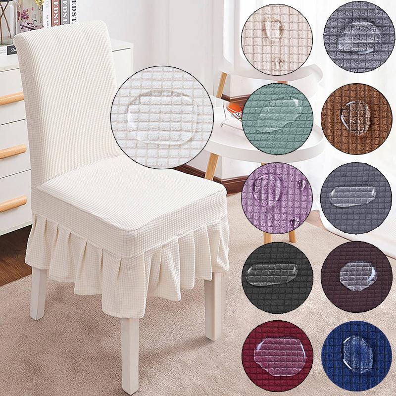 Super Soft Chair Protector Waterproof And Oil-proof Stretch Chair Cover Elastic Spandex Seat Cover Dining Room/Kitchen
Super Soft Chair Protector Waterproof And Oil-proof Stretch Chair Cover Elastic Spandex Seat Cover Dining Room/Kitchen