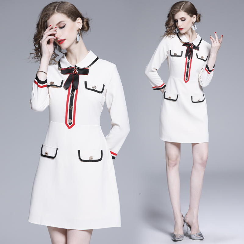 2021 New Girls Bees Beading Bowknot Striped Women Spring Autumn Long Sleeve Sweet Mini Es Vintage Female Vestidos Or0n, Meters apricot
2021 New Girls Bees Beading Bowknot Striped Women Spring Autumn Long Sleeve Sweet Mini Es Vintage Female Vestidos Or0n, Meters apricot