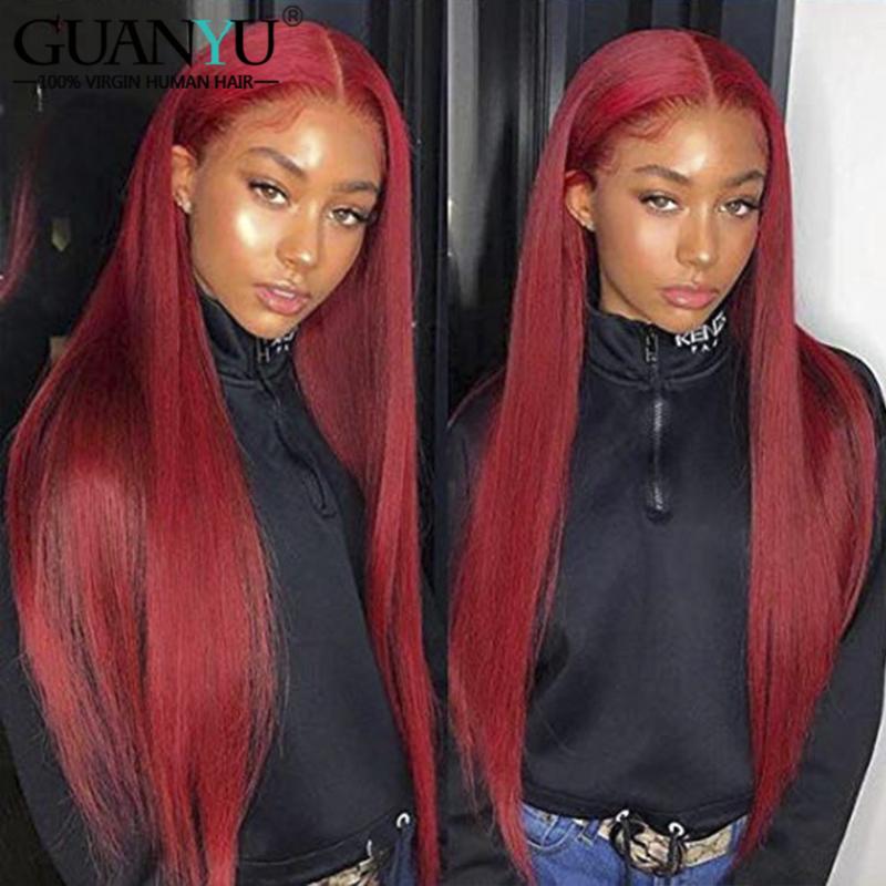Red Lace Front Human Hair Wigs Pre Plucked Brazilian Remy Red 360 Lace Frontal Wig for Black Women, As pic
Red Lace Front Human Hair Wigs Pre Plucked Brazilian Remy Red 360 Lace Frontal Wig for Black Women, As pic
