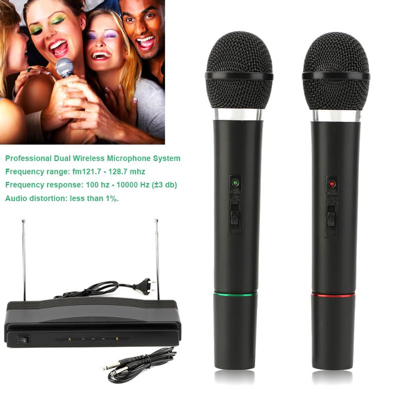 Hot Sale Dual Professional Wireless Microphone with Receiver for BM 800 Karaoke Microphone Party KTV Studio
Hot Sale Dual Professional Wireless Microphone with Receiver for BM 800 Karaoke Microphone Party KTV Studio
