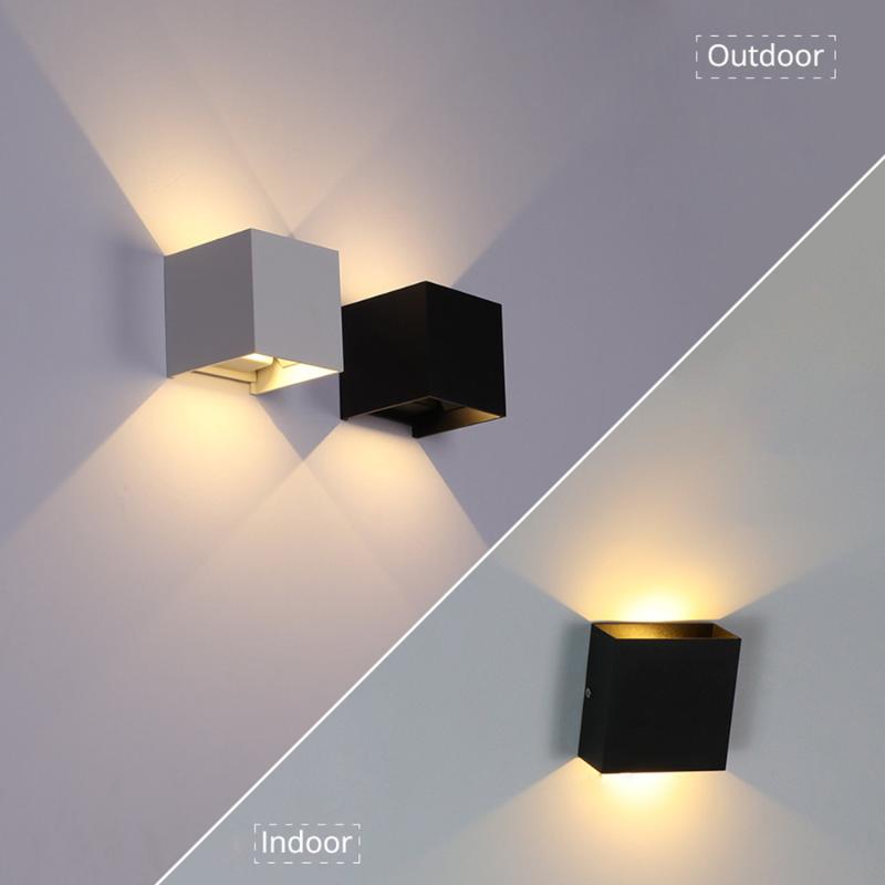6W/10W LED wall lamp outdoor waterproof IP65 garden wall lamp and indoor bedroom bedside decorative lighting
6W/10W LED wall lamp outdoor waterproof IP65 garden wall lamp and indoor bedroom bedside decorative lighting