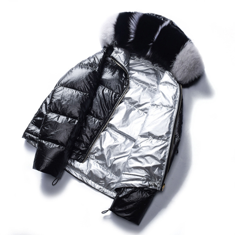 2021 Skin Bubble Coat New Women' Fashions Winter with Hood Short Parkas Metallic Chic Silver Puffer Jacket Z4ZY, Black
2021 Skin Bubble Coat New Women' Fashions Winter with Hood Short Parkas Metallic Chic Silver Puffer Jacket Z4ZY, Black