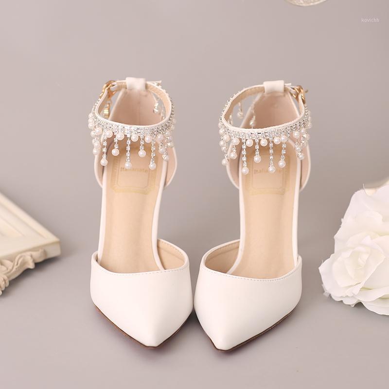 2021 summer new white rhinestone Baotou stiletto heels wedding shoes banquet dress single shoes fashion fringed female sandals1, Heel height 5 cm
2021 summer new white rhinestone Baotou stiletto heels wedding shoes banquet dress single shoes fashion fringed female sandals1, Heel height 5 cm