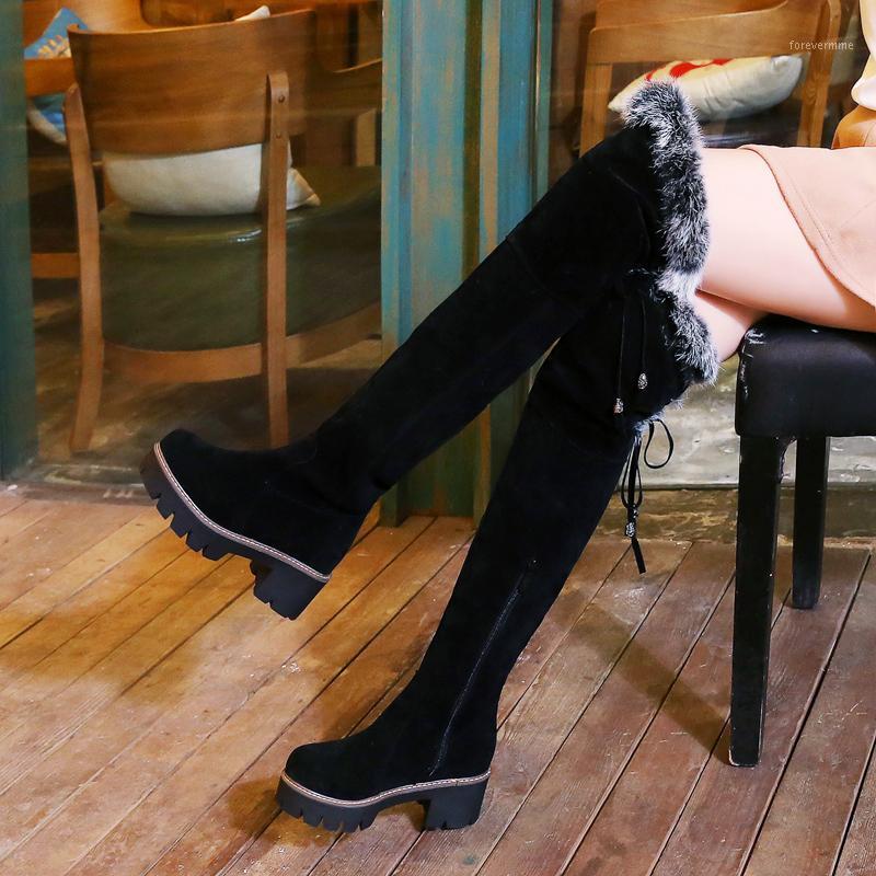 over the knee boots keep warm Fur Wool Women Boots square high heels winter snow russia winter ladies party shoes1, Yellow
over the knee boots keep warm Fur Wool Women Boots square high heels winter snow russia winter ladies party shoes1, Yellow