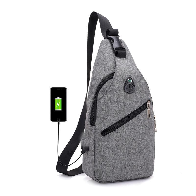 2020 New Style Men Chest Pack USB Interface Charging Backpack Dacron Headphone Jack Anti-Spillage Travel Small Backpack, Black
2020 New Style Men Chest Pack USB Interface Charging Backpack Dacron Headphone Jack Anti-Spillage Travel Small Backpack, Black