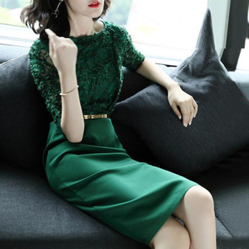 Green Red Black Elegant Pencil Dress Office Lady Three Quarter Sleeve Flower Patchwork Zipper Casual Bodycon Dresses Work Tunic
Green Red Black Elegant Pencil Dress Office Lady Three Quarter Sleeve Flower Patchwork Zipper Casual Bodycon Dresses Work Tunic