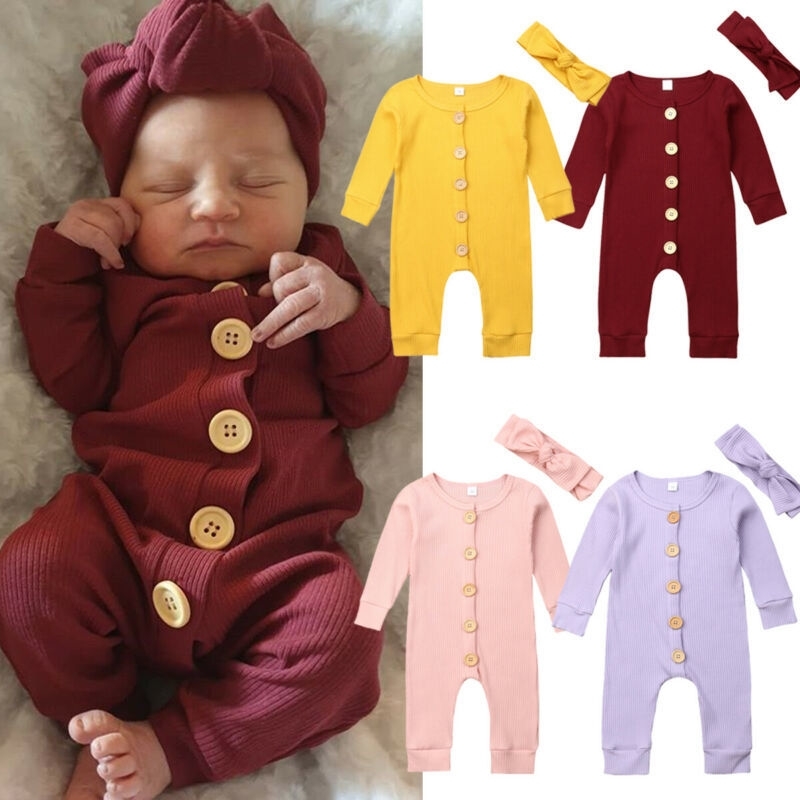 Newborn Baby Boy Girl Long Sleeve Romper Solid Jumpsuit Clothes Autumn Spring Outfits 201027, Yellow
Newborn Baby Boy Girl Long Sleeve Romper Solid Jumpsuit Clothes Autumn Spring Outfits 201027, Yellow
