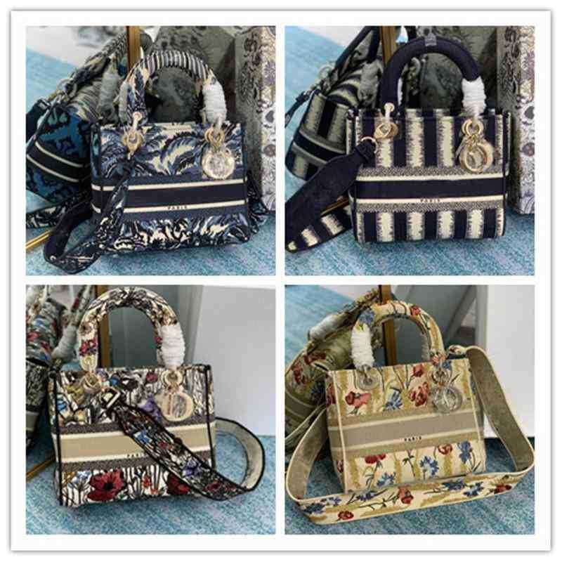 Bag Deigner Luxury Medium Lady D-lite Black Embroidery 2way Bet Quality houlder Handbag Handle ize: 24*20*11cm zz deigner handbag
Bag Deigner Luxury Medium Lady D-lite Black Embroidery 2way Bet Quality houlder Handbag Handle ize: 24*20*11cm zz deigner handbag