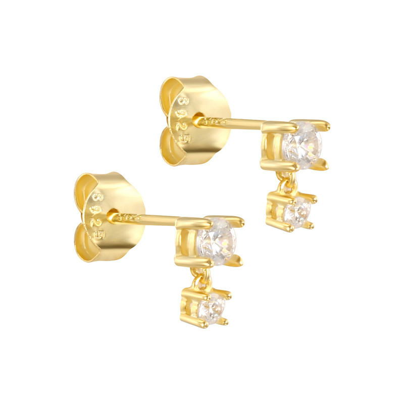 Februaryfrost Brand Designer 100% 925 Sterling Silver Geometric Zircons Small Stud Earrings for Women Fashion Designer Women Simple Earrings
Februaryfrost Brand Designer 100% 925 Sterling Silver Geometric Zircons Small Stud Earrings for Women Fashion Designer Women Simple Earrings