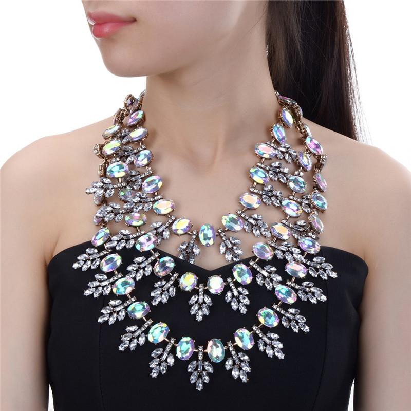 5 Colors Crystal Flower Necklaces Vintage Choker Collar Bib Statement Necklaces Women Wedding Party Jewelry Accessories Gifts
5 Colors Crystal Flower Necklaces Vintage Choker Collar Bib Statement Necklaces Women Wedding Party Jewelry Accessories Gifts