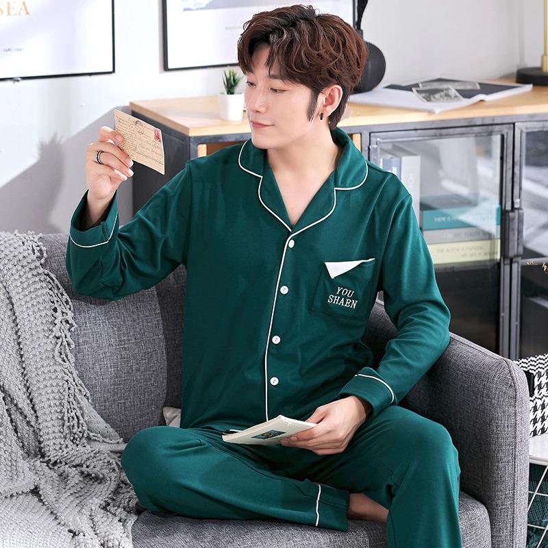 Men's 100% cotton pajamas, soft long sleeve comfortable pajamas, family, autumn and winter, 2021, 99786
Men's 100% cotton pajamas, soft long sleeve comfortable pajamas, family, autumn and winter, 2021, 99786