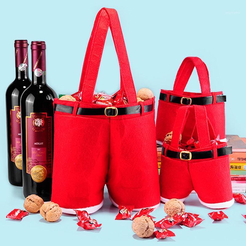 10pcc 2 size Merry Christmas Gift Treat Candy Wine Bottle Holder Santa Claus Suspender Pants Trousers Decor Christmas Gift Bags1
10pcc 2 size Merry Christmas Gift Treat Candy Wine Bottle Holder Santa Claus Suspender Pants Trousers Decor Christmas Gift Bags1