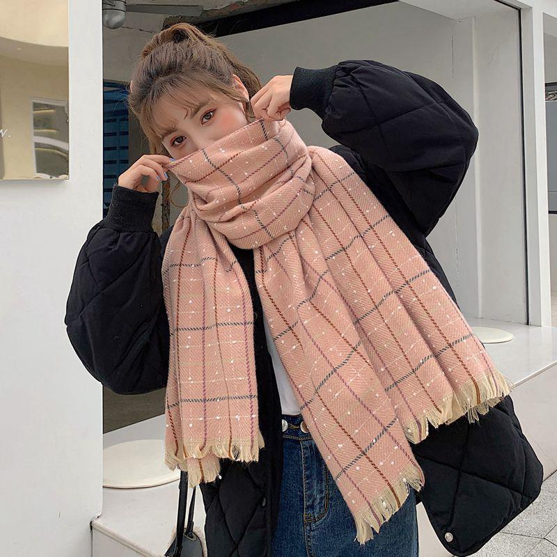 New arrival fashion Autumn winter tassel scarf women warm high quality elegant cute outdoor colorful fresh cute plaid shawl
New arrival fashion Autumn winter tassel scarf women warm high quality elegant cute outdoor colorful fresh cute plaid shawl