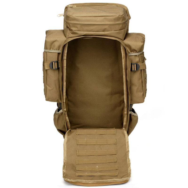 70L Large Capacity Camping Bag Multifunction Tactical Backpack Molle Hunting Outdoor Army Climbing Travel Fishing Bag, Khaki
70L Large Capacity Camping Bag Multifunction Tactical Backpack Molle Hunting Outdoor Army Climbing Travel Fishing Bag, Khaki