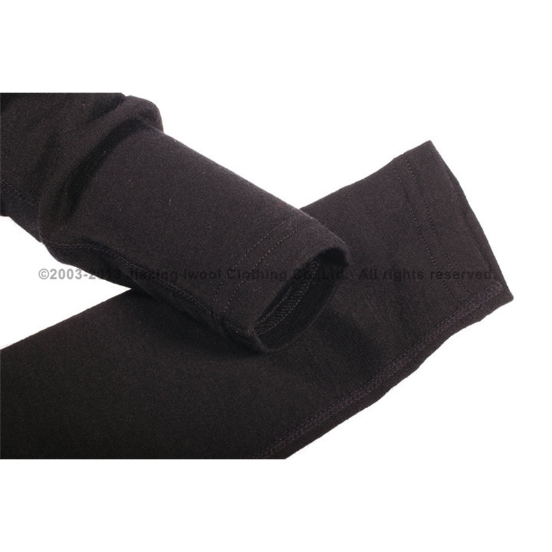 Women's midweight crew Next to Skin (NTS) base layer 100% pure merino wool tops bottom clothing pants breath thermal underwear 201113