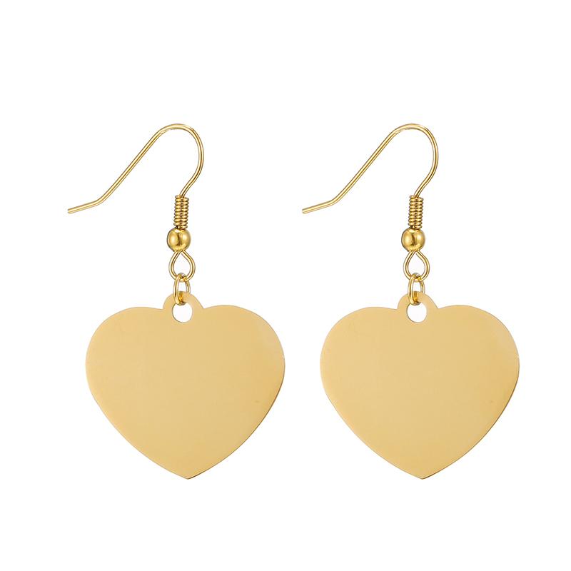 Women Elegant Heart Circle Earrings Stainless Steel Dangle Earring for Girls Party Accessories Gifts Jewelry Gold Color
Women Elegant Heart Circle Earrings Stainless Steel Dangle Earring for Girls Party Accessories Gifts Jewelry Gold Color
