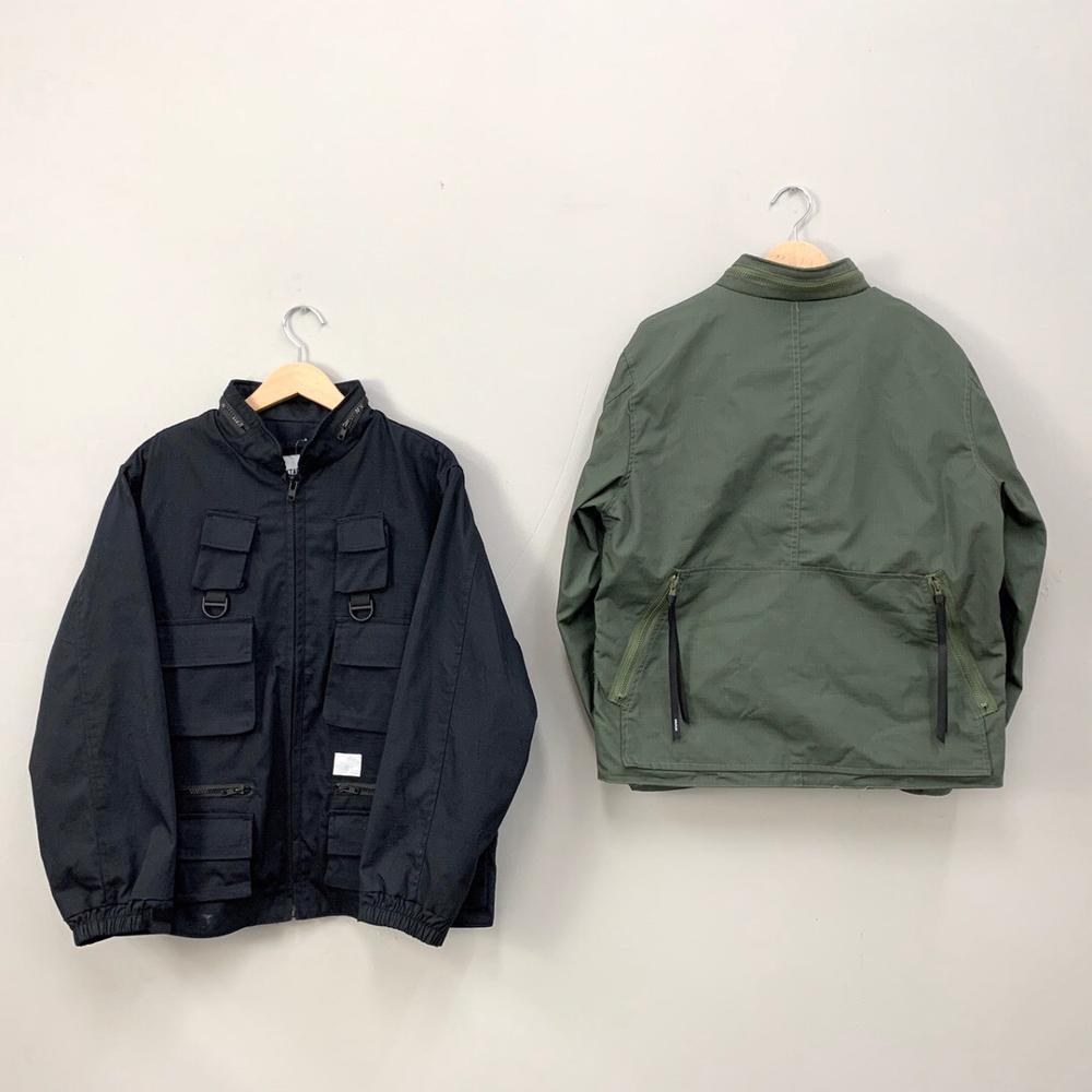 WTAPS Jackets Men Clothing Fashion Autumn Winter Woman Windbreaker Clothes Trench Coat Streetwear Army Techwear Cotton Padded 201105