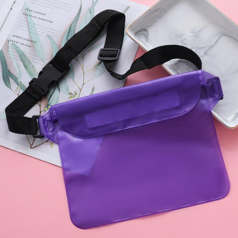 Three-layer Sealed PVC Waterproof Waist Bag Heuptas Bauchtasche Bolso Movil Bolso Hombre Waist Bag Women Men, Sky blue
Three-layer Sealed PVC Waterproof Waist Bag Heuptas Bauchtasche Bolso Movil Bolso Hombre Waist Bag Women Men, Sky blue