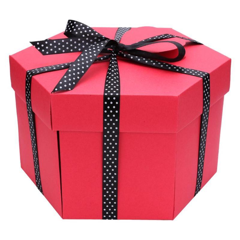 2020 New Hexagonal Explosion Box DIY Photo Scrapbook Boxes Birthday Gift Xmas Valentine Present Surprise Love Gift
2020 New Hexagonal Explosion Box DIY Photo Scrapbook Boxes Birthday Gift Xmas Valentine Present Surprise Love Gift