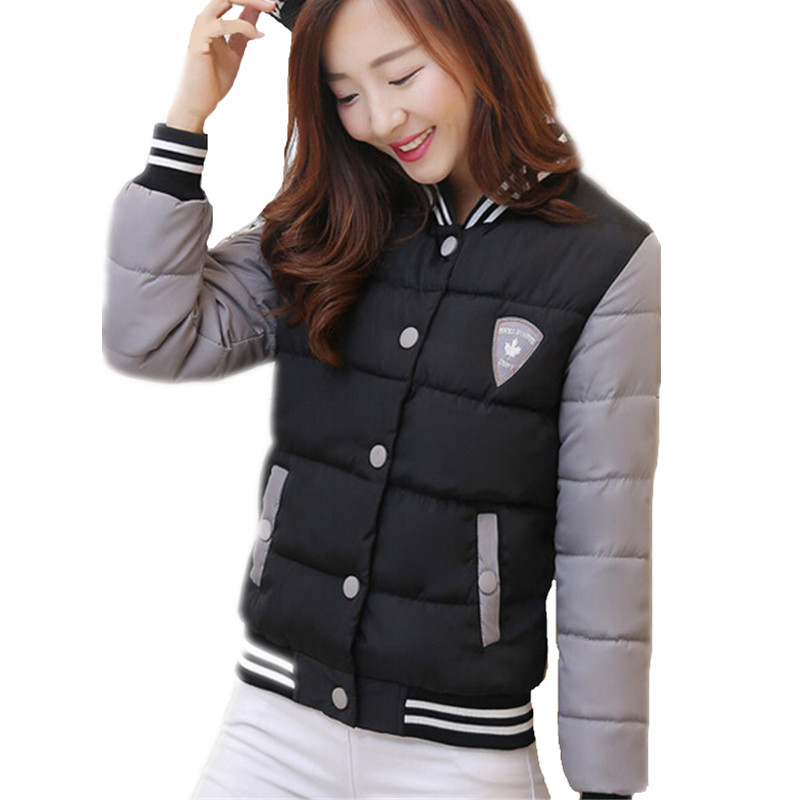 Fashion Winter Jacket Women Short Style Parkas Coat Slim Casual Winter Coat Women Warm Parka Plus Size Manteau Femme 201017