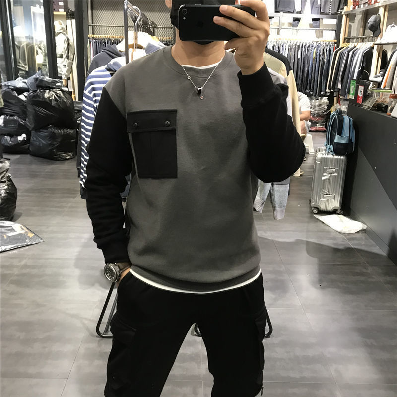 2021 New Around the Male Neck Autumn Students Loose Beautiful Youth Social Leisure Long Shirt 6C3Y, Black
2021 New Around the Male Neck Autumn Students Loose Beautiful Youth Social Leisure Long Shirt 6C3Y, Black