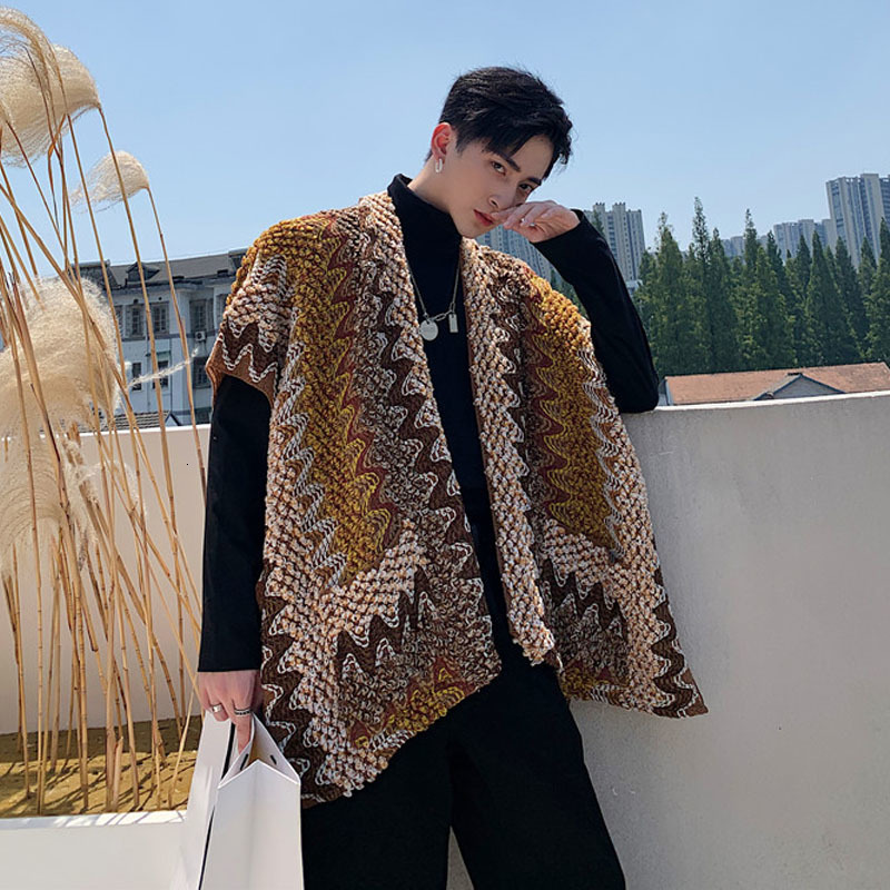 2021 New Men Vintage Knitted Pattern Cardigan Shawl Coat Male Women Streetwear Sleeveless Sweater Jacket Outerwear S5lo, My08
2021 New Men Vintage Knitted Pattern Cardigan Shawl Coat Male Women Streetwear Sleeveless Sweater Jacket Outerwear S5lo, My08
