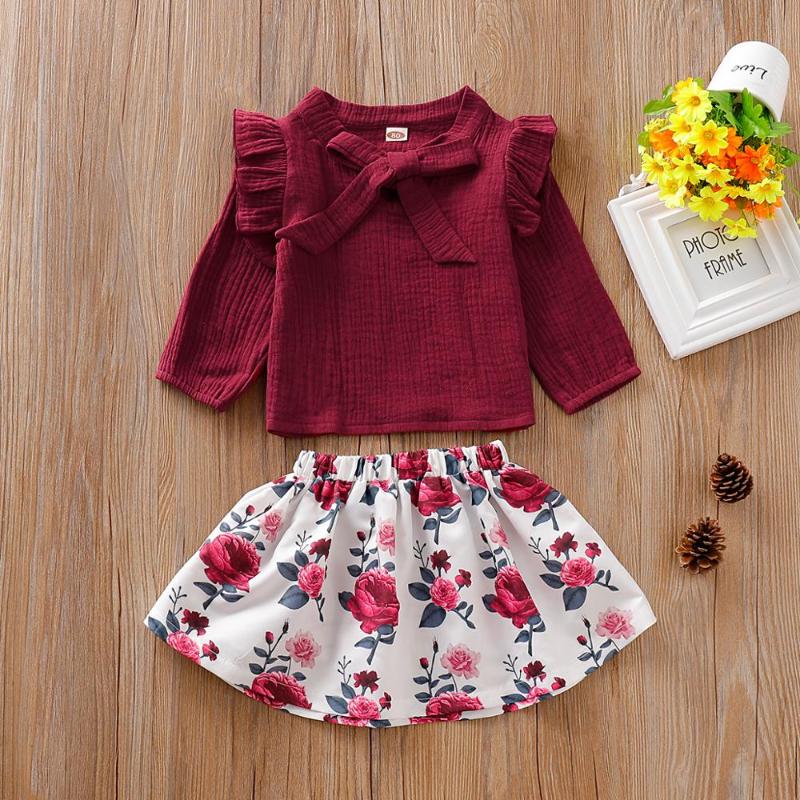 Baby Girl Clothes Long Sleeve Shirts+Skirt 2PCs Suit For Toddler Girls New Autumn Winter Dress For Girl Children Floral Clothes, 197174-red
Baby Girl Clothes Long Sleeve Shirts+Skirt 2PCs Suit For Toddler Girls New Autumn Winter Dress For Girl Children Floral Clothes, 197174-red