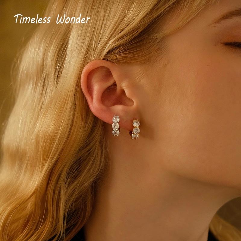 Timeless Wonder Stunning Zirconia Small Hoop Earrings Women Jewelry Goth Boho Top Ins Trendy Fancy Party Classy Rare Date 1686
Timeless Wonder Stunning Zirconia Small Hoop Earrings Women Jewelry Goth Boho Top Ins Trendy Fancy Party Classy Rare Date 1686