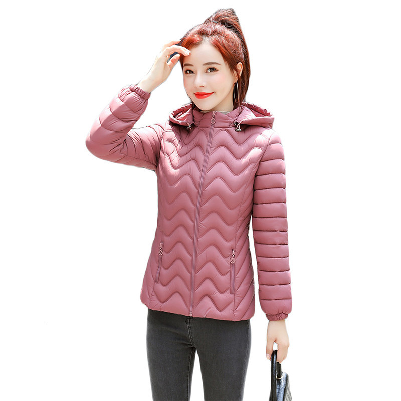 2021 New Female jacket short light down cotton coats New winter skinny Korean fashion plus size with hood parka, Black
2021 New Female jacket short light down cotton coats New winter skinny Korean fashion plus size with hood parka, Black