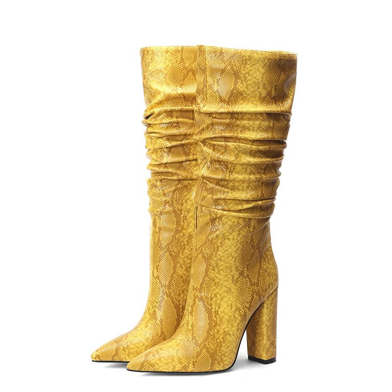 Snakeskin Mid Calf Boots For Women Pleated Fold Warm Fur Boots Invisible Zipper Round Thick Heel Red Women Winter Shoes 45, Beige
Snakeskin Mid Calf Boots For Women Pleated Fold Warm Fur Boots Invisible Zipper Round Thick Heel Red Women Winter Shoes 45, Beige