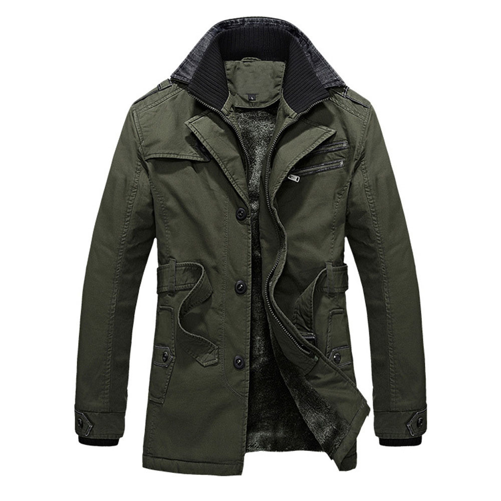 2021 Western Jacket Winter Fashion Single-breasted Belt Stand-up Pocket-up Collar Long Sleeve 8mjw, Black
2021 Western Jacket Winter Fashion Single-breasted Belt Stand-up Pocket-up Collar Long Sleeve 8mjw, Black