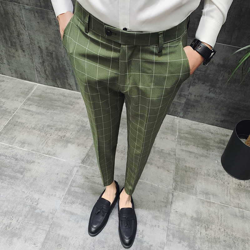 2020 Man New British Chess Style Dressed in Tuesdays Tails Trade Gentleman's Casual Work Men's Pants Hj9o, Navy blue
2020 Man New British Chess Style Dressed in Tuesdays Tails Trade Gentleman's Casual Work Men's Pants Hj9o, Navy blue