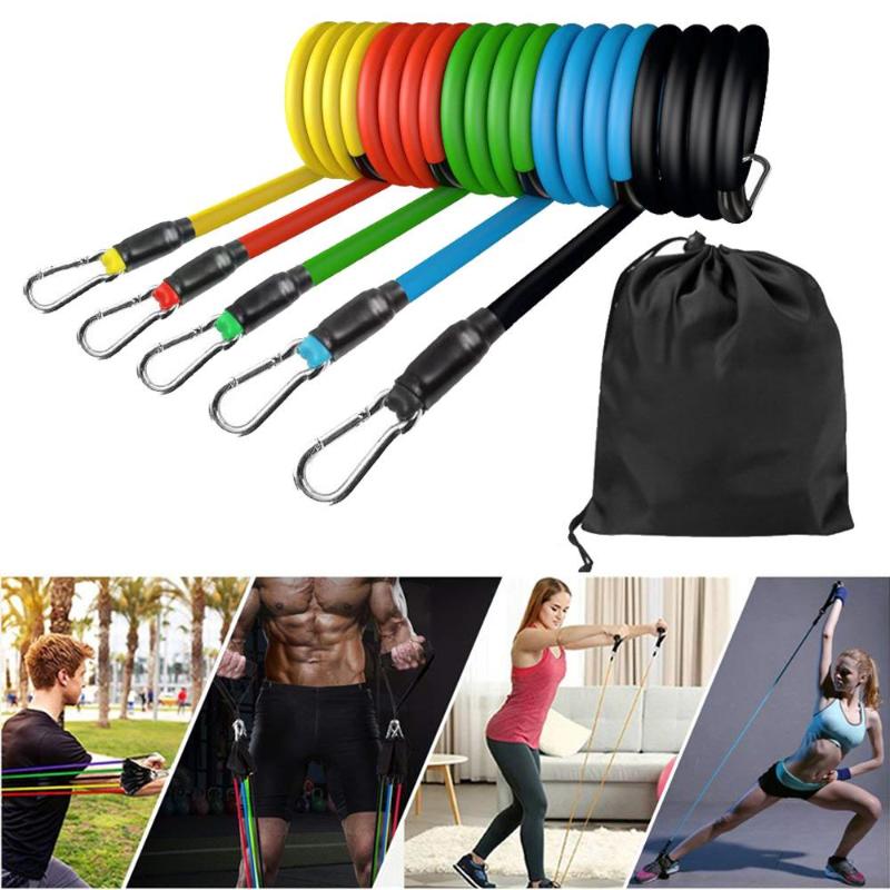 Resistance Bands Workout Crossfit Stretch Yoga Exercises Equipment Elastic Expander Tubes Training Rubber Home Fitness
Resistance Bands Workout Crossfit Stretch Yoga Exercises Equipment Elastic Expander Tubes Training Rubber Home Fitness