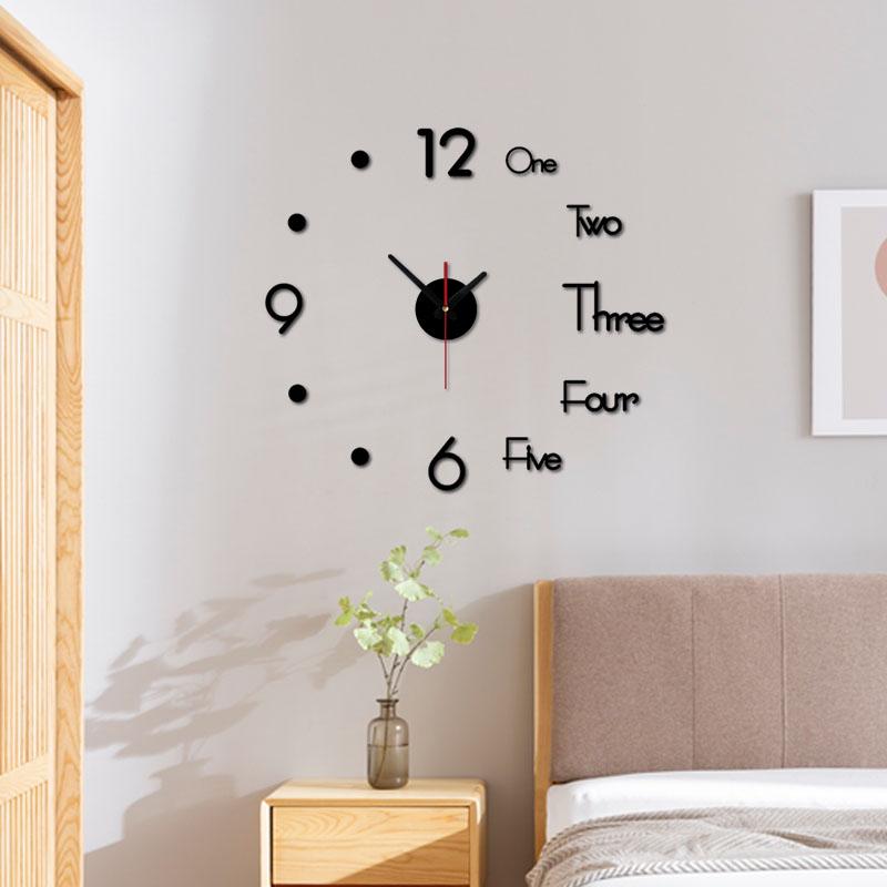 3D Modern Wall Clock Sticker Wall Sticker Clock Silent Home Decor Living Room Acrylic Quartz Horloge Stickers Home Decoration
3D Modern Wall Clock Sticker Wall Sticker Clock Silent Home Decor Living Room Acrylic Quartz Horloge Stickers Home Decoration