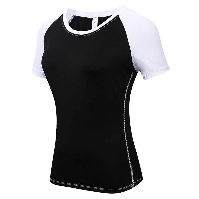 Women Yoga Tank Tops short Sleeve Fitness Yoga Shirts Quick Dry Athletic Running Sports Vest Workout T Shirt