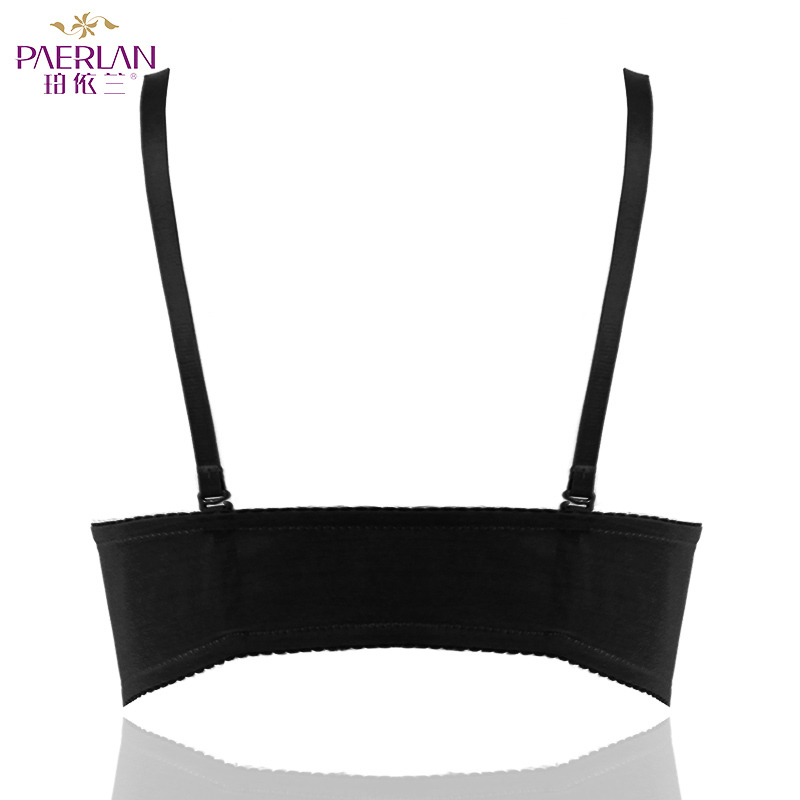 Wire Free Front Closure lace female bra in the summer Small breasts thick Push back Up the zero bound sexy beauty underwear 201202