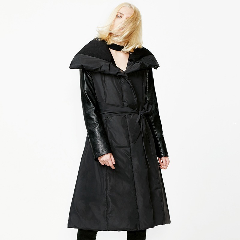 European Female Magro Aline Lower Leather Jackets of High Quality Pu Caixilas Mid Long Women's Coat Outerwear Coats Oe68, Black
European Female Magro Aline Lower Leather Jackets of High Quality Pu Caixilas Mid Long Women's Coat Outerwear Coats Oe68, Black